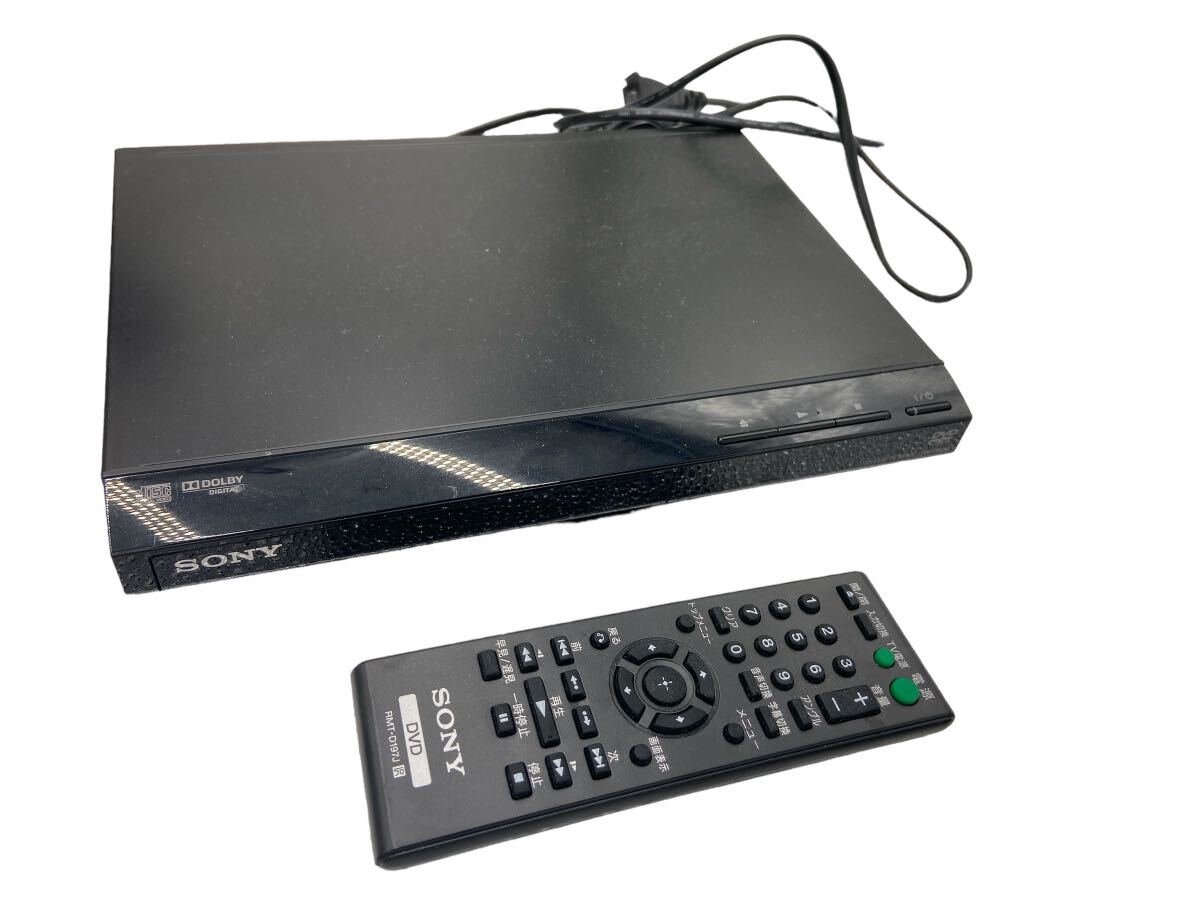 新品SONY DVDプレーヤー DVP-SR20 開封のみ 未通電 新品SONY DVD