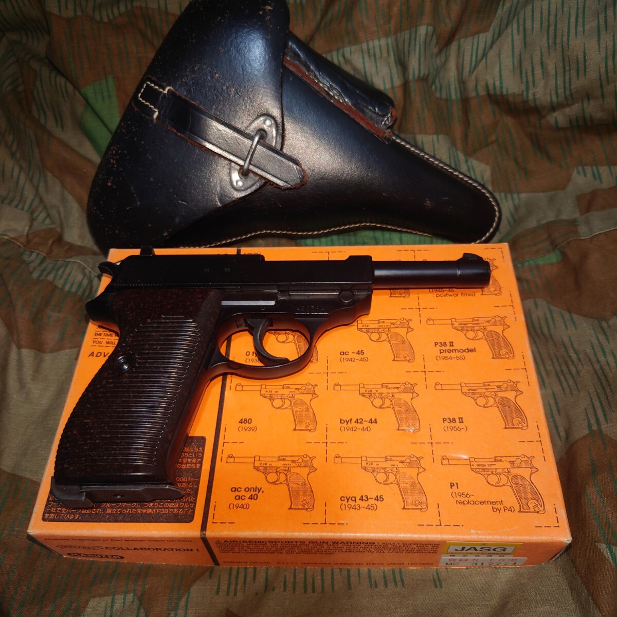ワルサーP38 世田谷ベース・モデル ガスブローバック・ハンドガン