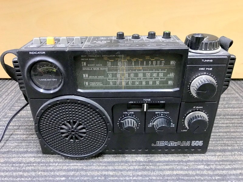 JEAGAM JP-505 三菱電機 3 Band ラジオ ラジオ・ラジカセ