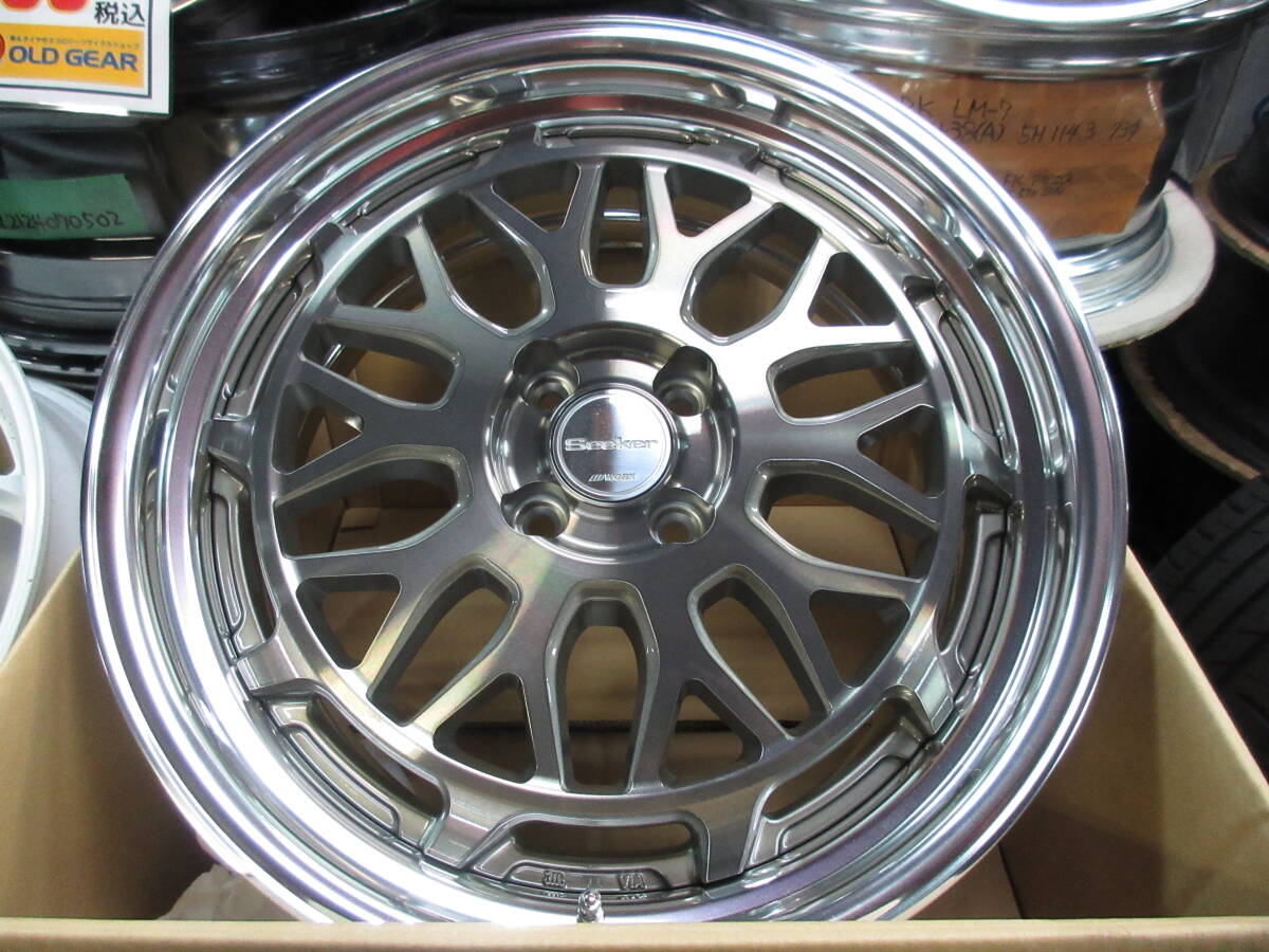 NC82 WORK seeker 16インチ アルミホイール ホイル2本 NC82② WORK