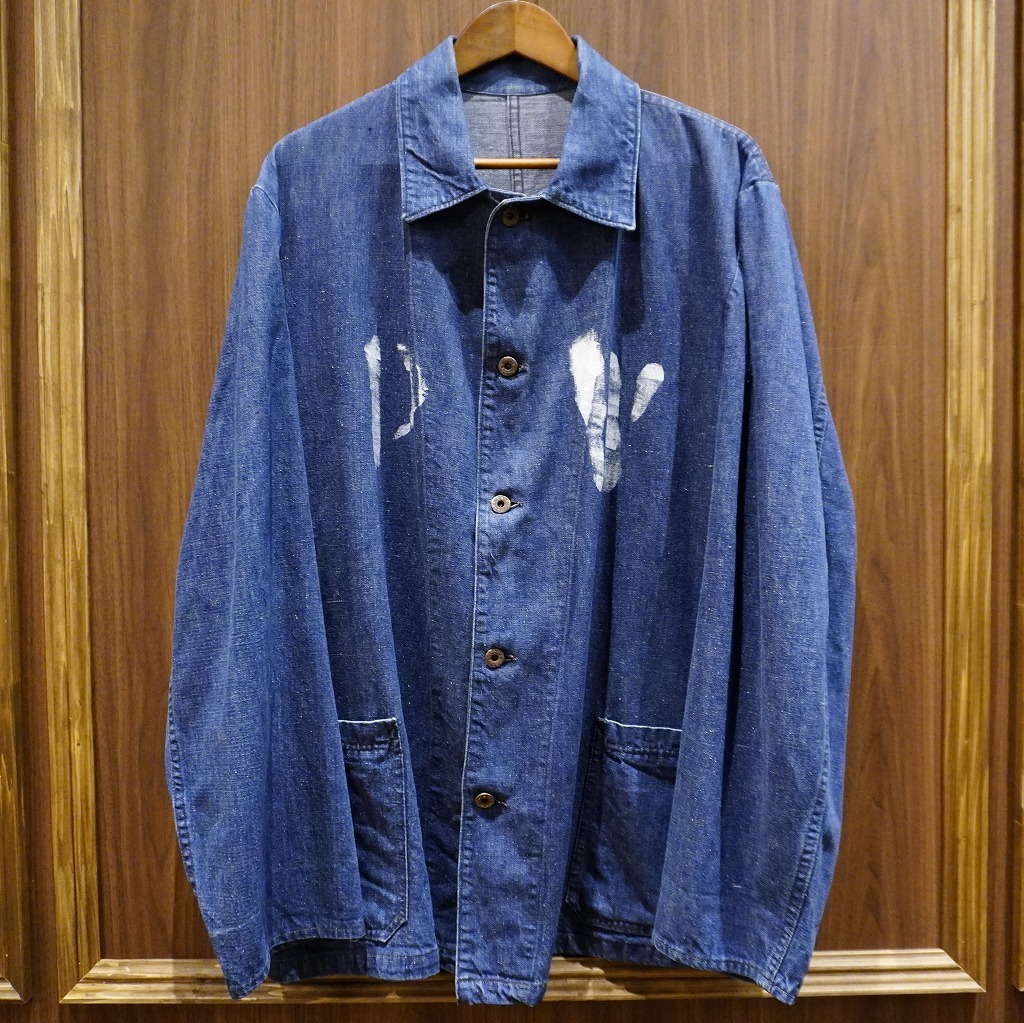 大戦モデル　vintage デニム　つなぎ　40s50s 06fec2c5386652c39a53d886e461bf