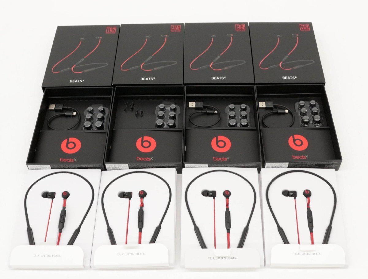 新品未開封 BeatsX ワイヤレスイヤホン MX7X2PA レッド Beats イヤホン