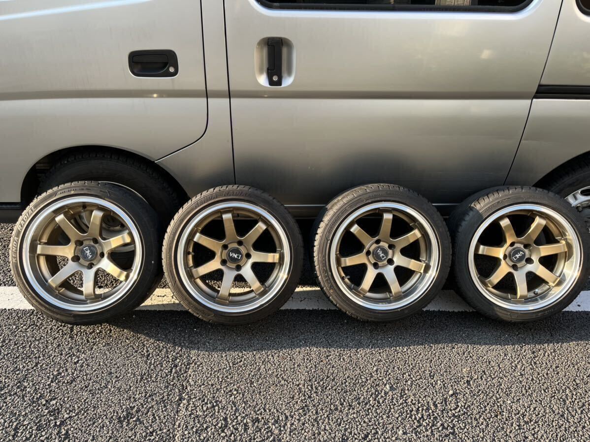 ORIGIN PLATINUM LINE 17インチ 9J+15 希少 ドリケツ オリジン 17インチ 9.5J タイヤセット ドリケツ 17インチ 2本セット