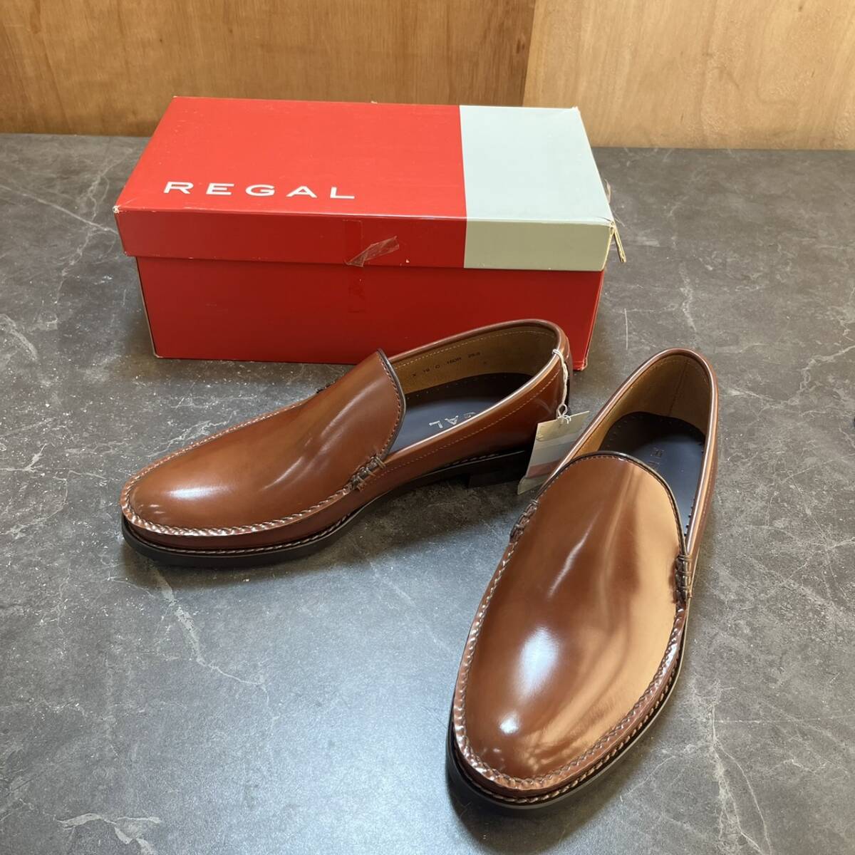 REGAL ブラウン 01 TRCE ブラウン革靴 25.5cm REGAL(リーガル) / ドレスシューズ/25.5cm