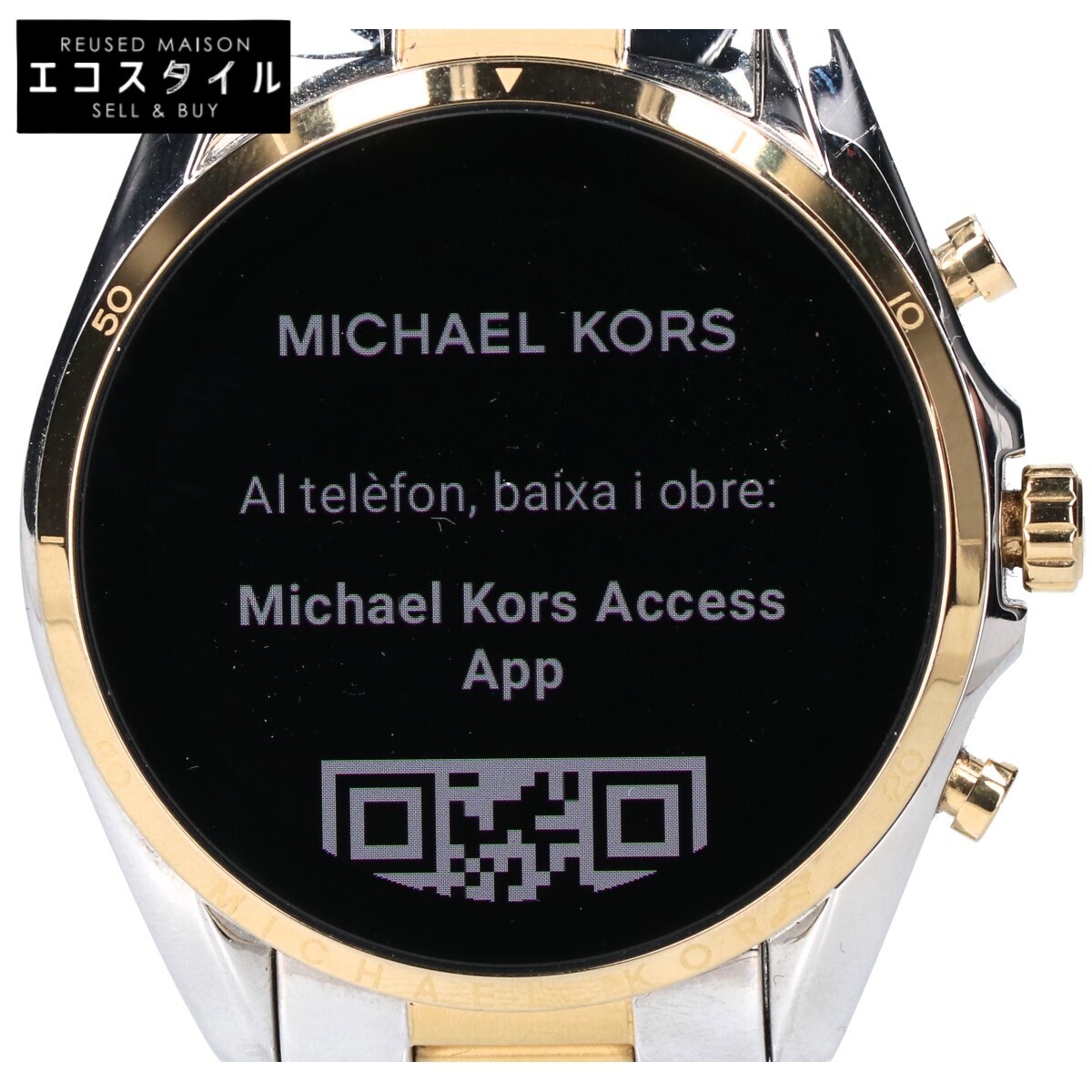 【早い者勝ち・送料込み】マイケルコース　スマートウォッチ　access ゴールド MICHAEL KORS ACCESS ゴールド スマートウォッチ ACCESS(スマート
