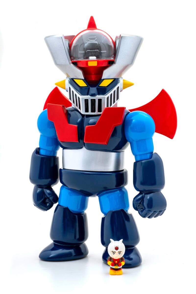 あしゅら男爵 マジンガーZ ソフビ 積み上げよ 25cm 頭部分離可能