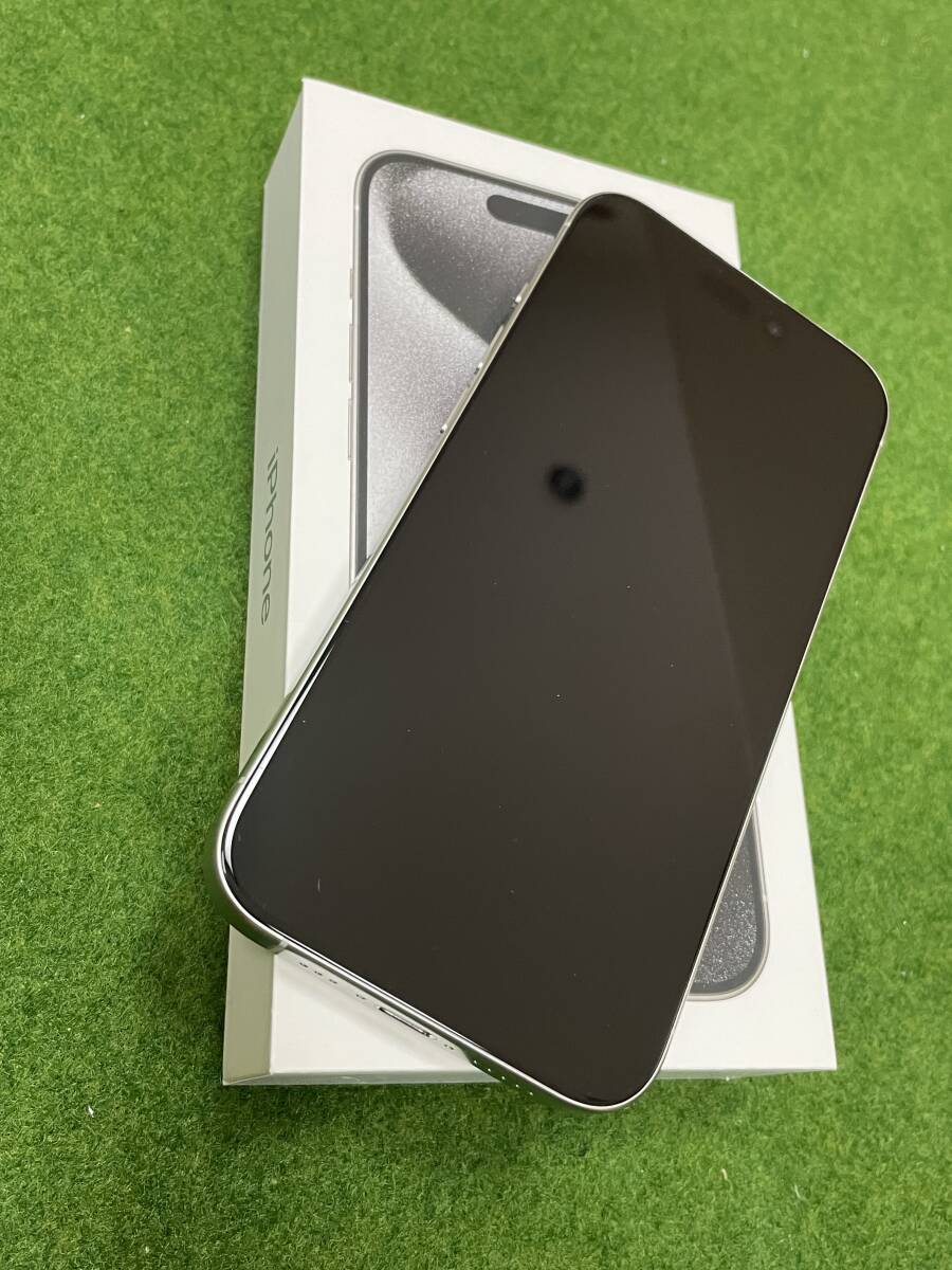 iPhone 15 Pro 256GB】バッテリー100% SIMフリー 目立った傷や汚れなし