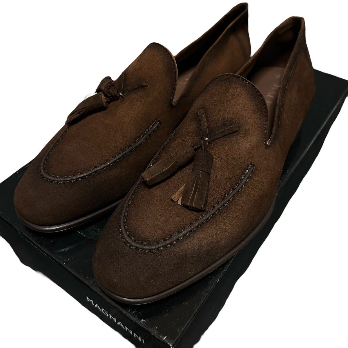 ローファー(新品未使用) （未使用】1円スタート！ 新品未使用 MAGNANNI 