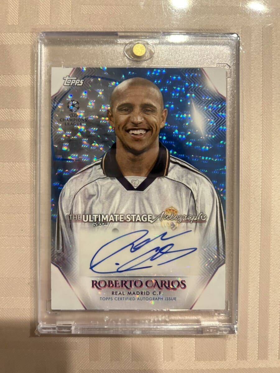 クリスティアーノロナウド サインカード レアルマドリード Topps