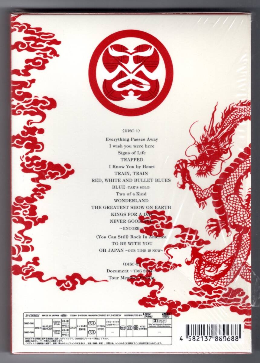 やや傷や汚れあり】【2DVD】TMG Dodge The Bullet LIVE 2004 松本孝弘