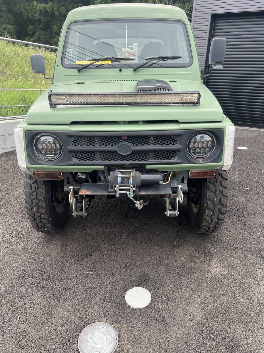 ジムニーja11改、4WD、リフトアップ、林道、キャンプ