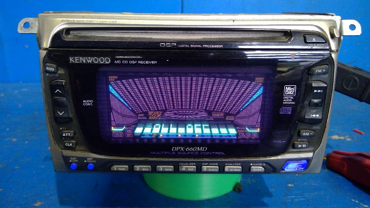 当時物　KENWOOD DPX-6100MD CD/MDレシーバー KENWOOD DPX-6100MD 当時物 KENWOOD DPX-6100MD CD/MDレシーバー