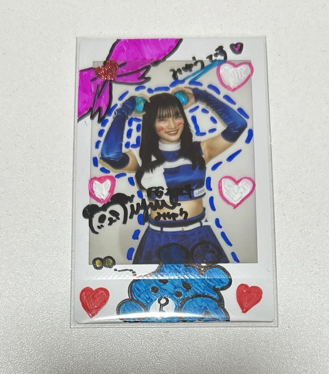 竹市琴美 ファイターズガール チェキ サイン入り(記念品、関連グッズ 