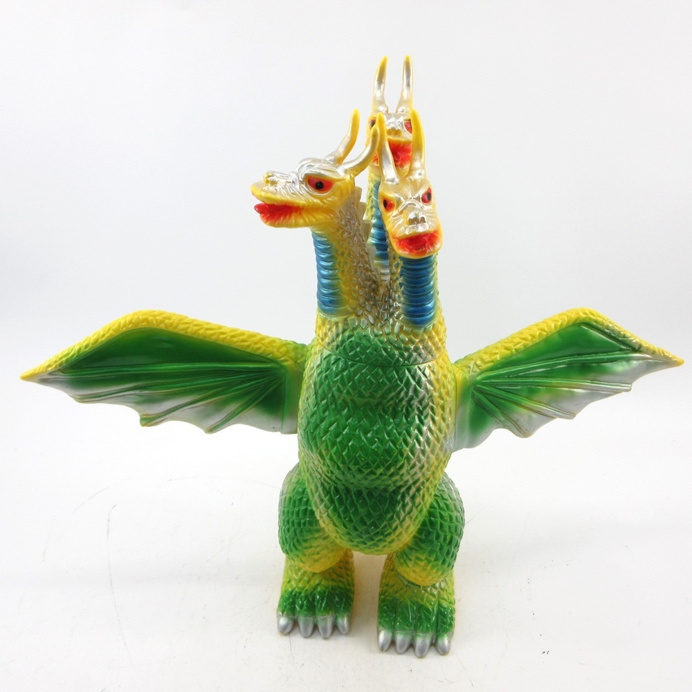 KINGU TOY LTD 最強怪獣 パチキング 2期 イエロー レトロ ソフビ パチ