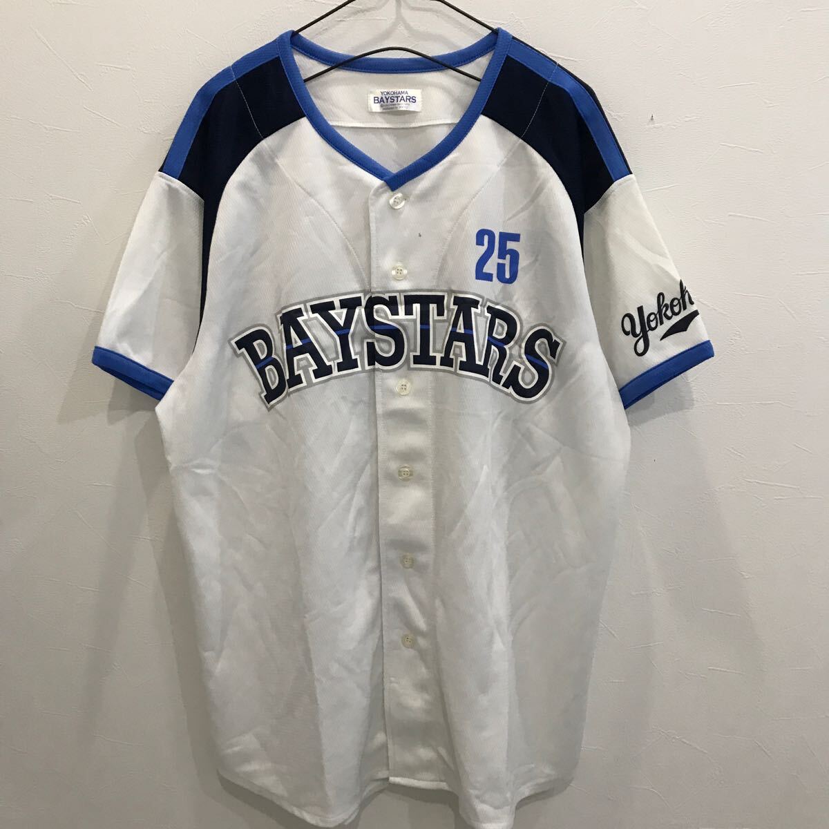 横浜ベイスターズ　古木克明　プロコレユニフォーム　ビジター 横浜ベイスターズ古木克明プロコレユニフォームビジター