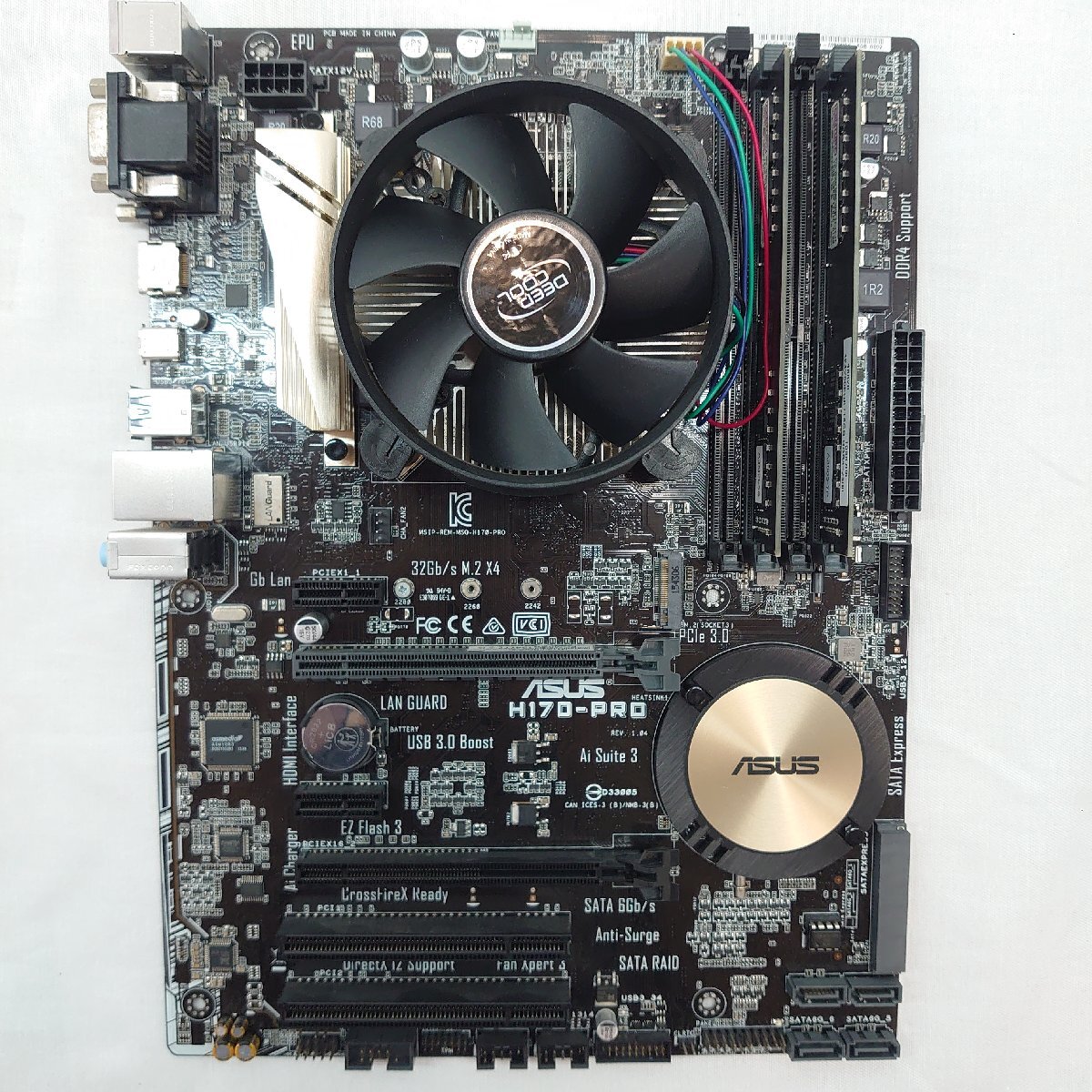 マザーボード cpu セット　Z170-A、i7 6700K i7 6700K と ASUS Z170チップセットマザー のセット 【公式通販】