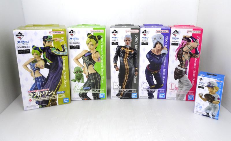 【未開封】一番くじ　ジョジョの奇妙な冒険　フィギュア　セミコンプ　26点セット 未開封】一番くじ ジョジョの奇妙な冒険 フィギュア セミコンプ