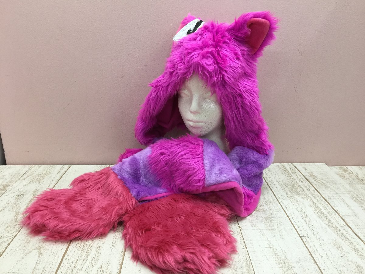 チェシャ猫 ファンキャップ マフラー