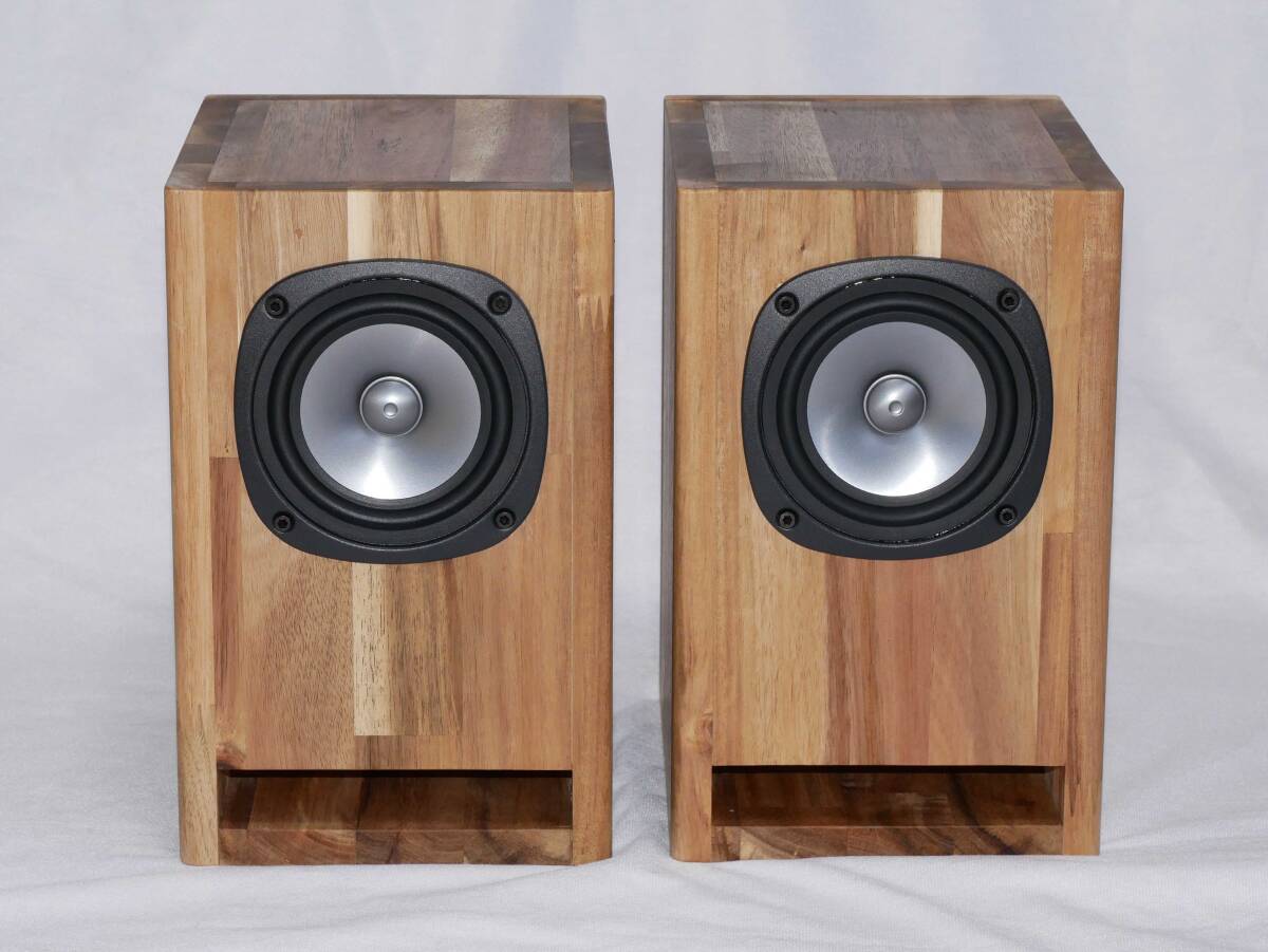 週末価格　自作スピーカー キューブタイプ（Mark Audio 8cm）ペア 週末価格 自作スピーカー キューブタイプ（Mark Audio 8cm）ペア