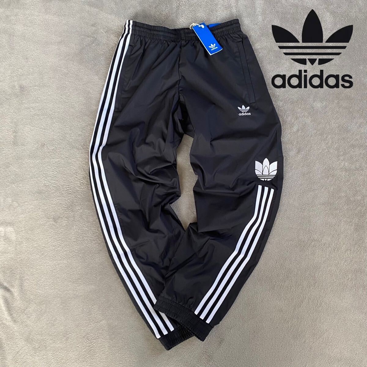 【未使用】adidas originals アディダスオリジナルス 裏起毛 パーカー & スウェットパンツ 上下 セット ED4694 ...