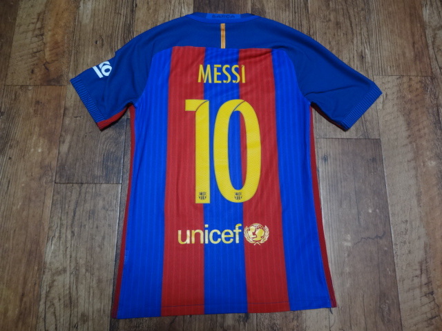 バルセロナ メッシ オーセンティック Sサイズ 2015/16 ユニフォーム