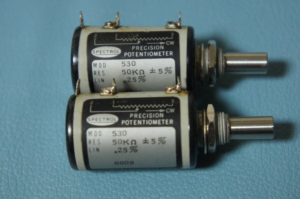 【未使用に近い】★米SPECTROL製 Potentiometer Model530【50KΩ±5%】新品 …