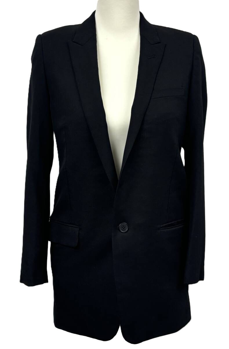 サンローラン TEDDY 和柄×LOVEサテンジャケット エディ