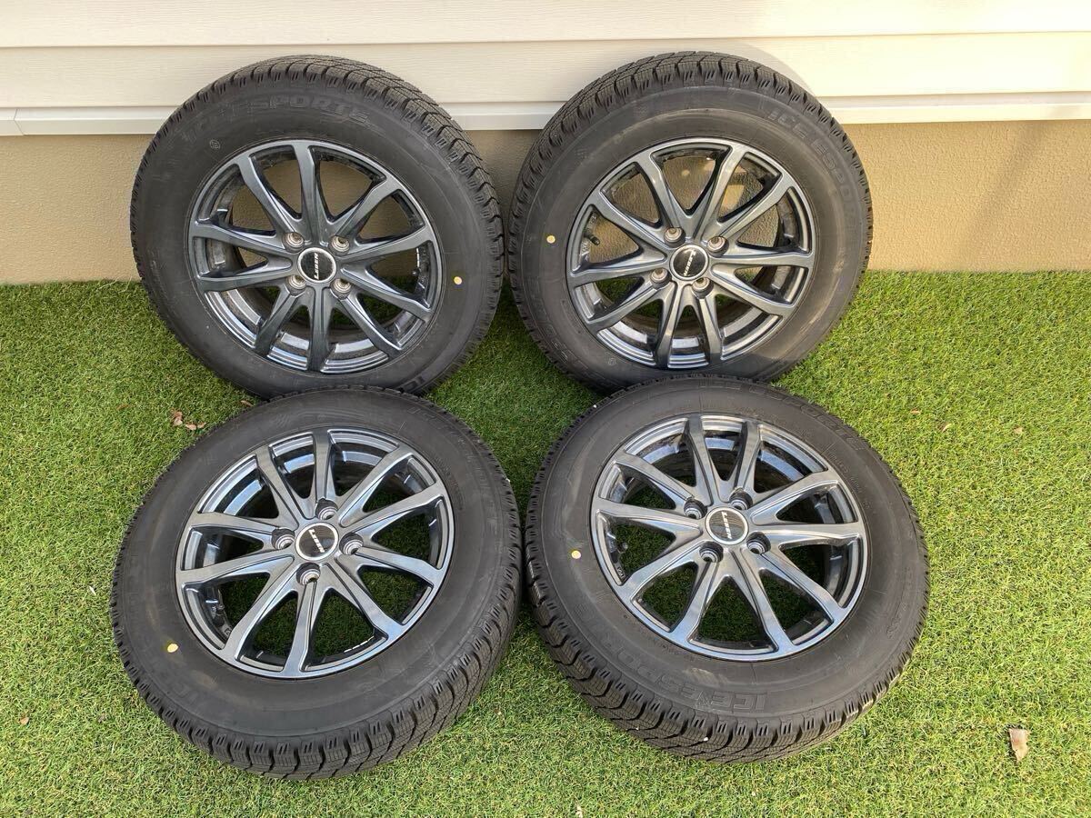 【傷や汚れあり】スタッドレス タイヤ 14インチ 175/65r14 4本セット パッソ ルーミー フィット ソリオ ヴィッツ スタットレス ...