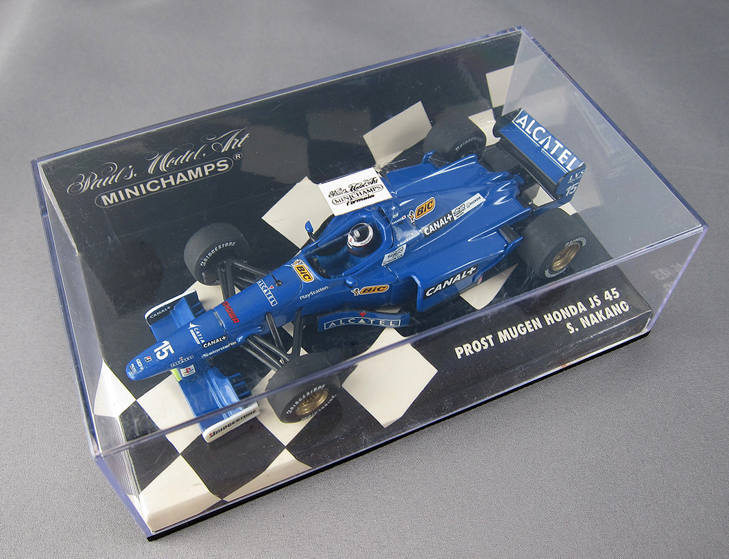 【やや傷や汚れあり】MINICHAMPS 1/43 プロスト無限ホンダ JS45 1997年 中野信治の落札情報詳細 - Yahoo ...