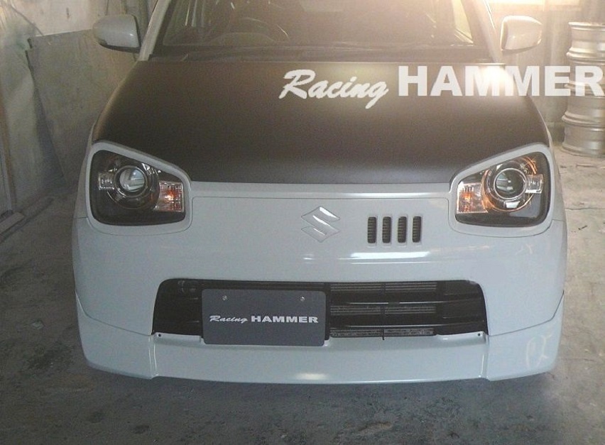 kei　ケイ ワークス　フロントスポイラー　レーシングハマー kei ケイ ワークス フロントスポイラー レーシングハマー