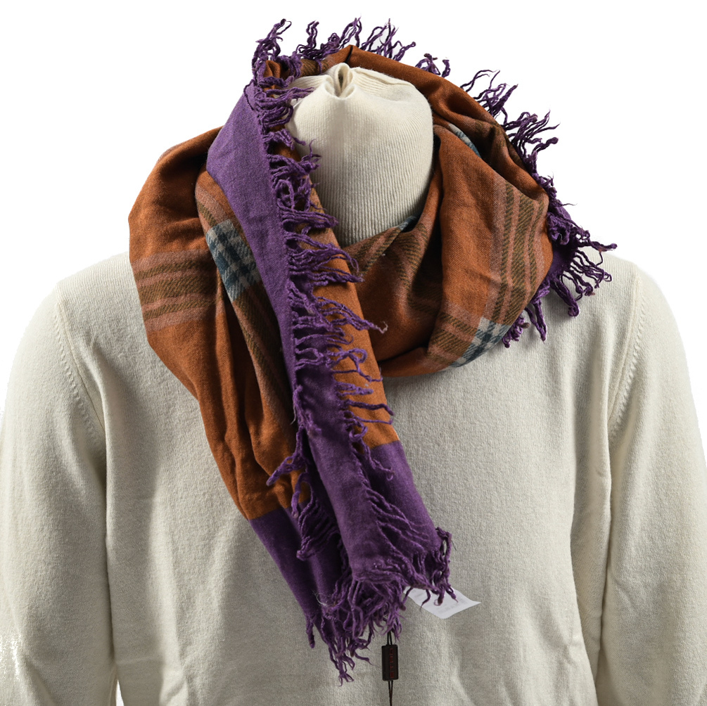 ETRO エトロ大判ストールペイズリーヴィスコース