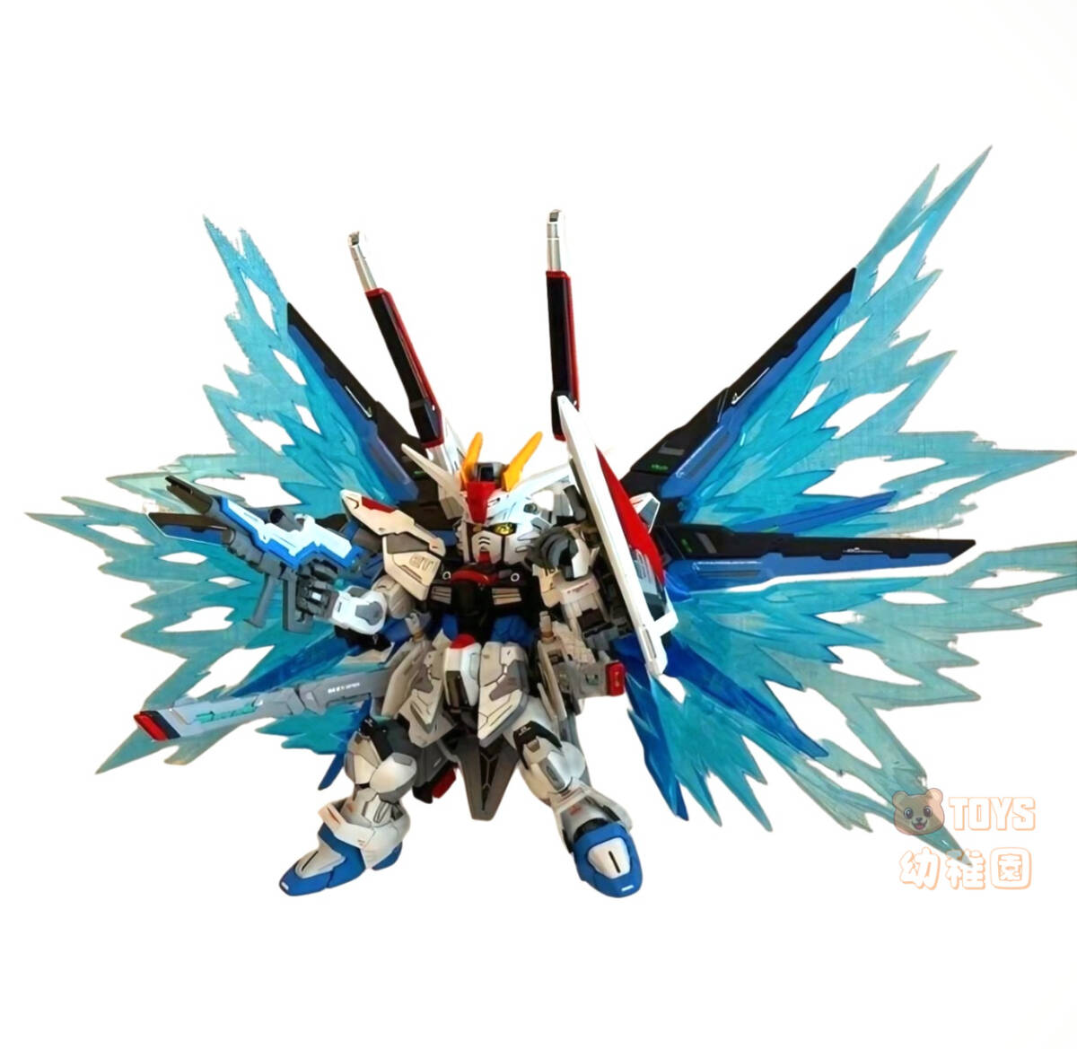 MGSDフリーダムガンダム&光の翼未組み立て MGSDフリーダムガンダム&光の翼未組み立て