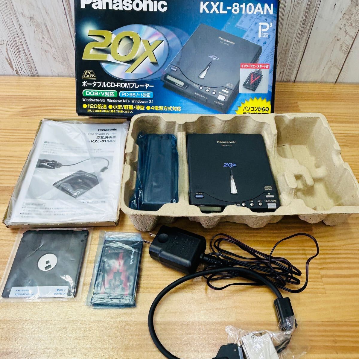 WK11808☆Panasonic☆ポータブルCDプレーヤー☆SL-S600☆即決！