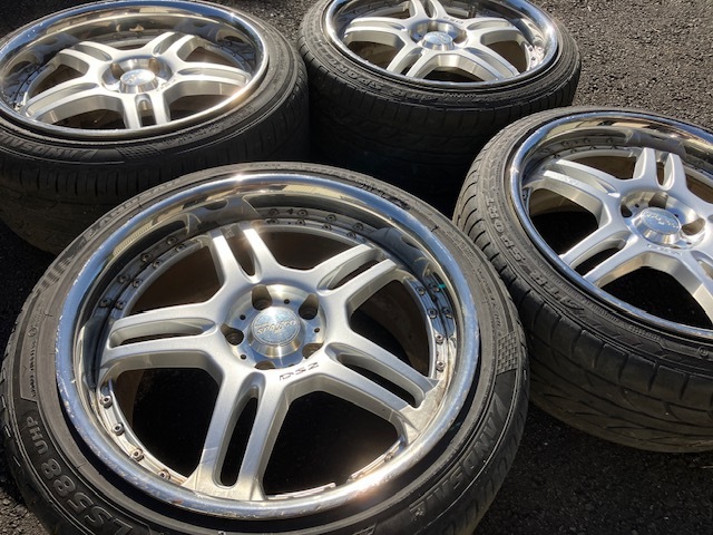 中古】Racing SPARCO NS-03 15×5.5J+47 4H-100 ヨコハマ Earth-1 165