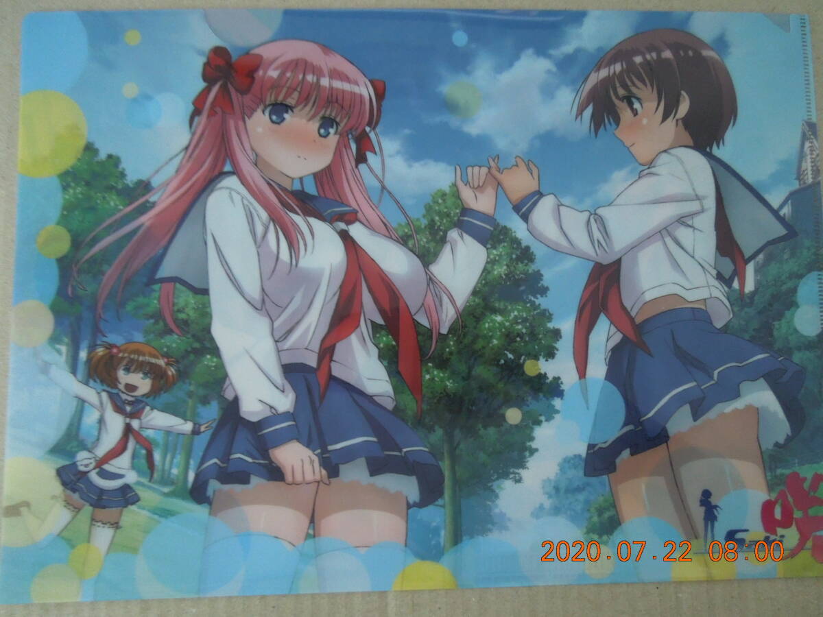 東横桃子 A4クリアファイル 咲 Saki コミック3冊連動購入特典 駿河屋 -<中古>白築慕 描き下ろしA4クリアファイル 「咲-Saki