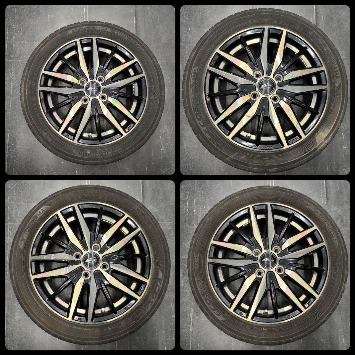 新品タイヤ。F-DIRECTION WF-10 14インチ×4.5J +45
