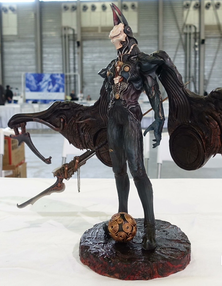 ゼイラム2 完成体の翼 キット FEWTURE 竹谷隆之 雨宮慶太 鬼頭栄作 目立った傷や汚れなし】ゼイラム2 完成体の翼 ガレキ ガレージ