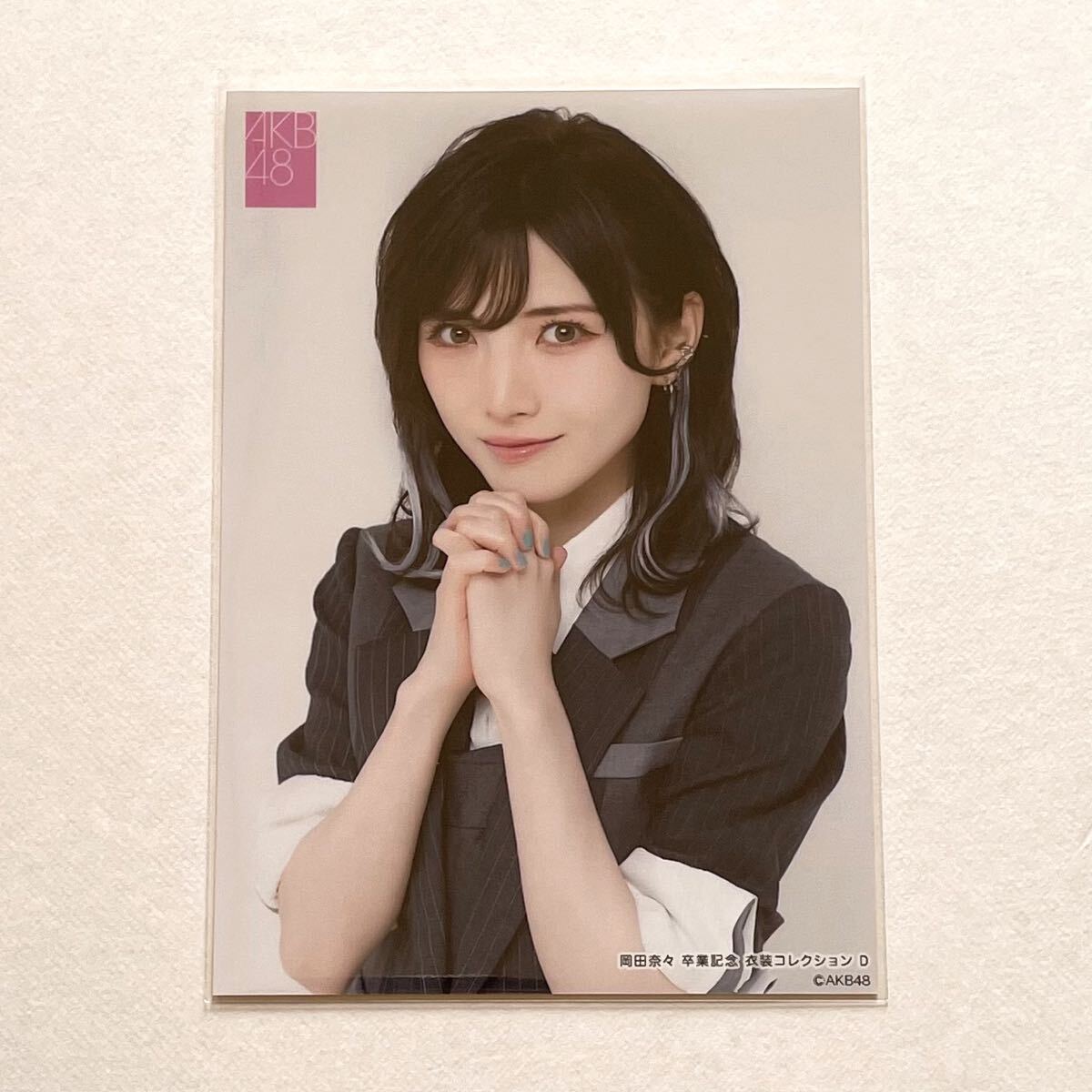 AKB48 STU48 岡田奈々 W直筆サイン メッセージ付 チェキ 生写真 AKB48 STU48 岡田奈々 W直筆サイン メッセージ付 チェキ 生写真