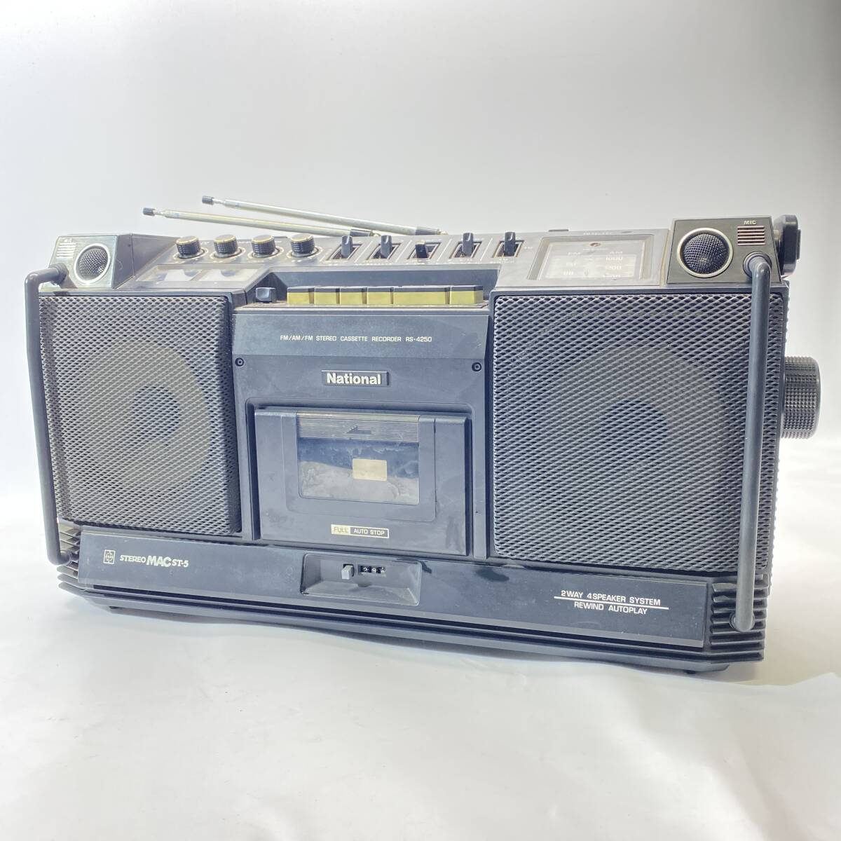 national ナショナル レトロ ラジオカセットレコーダー RS-4250