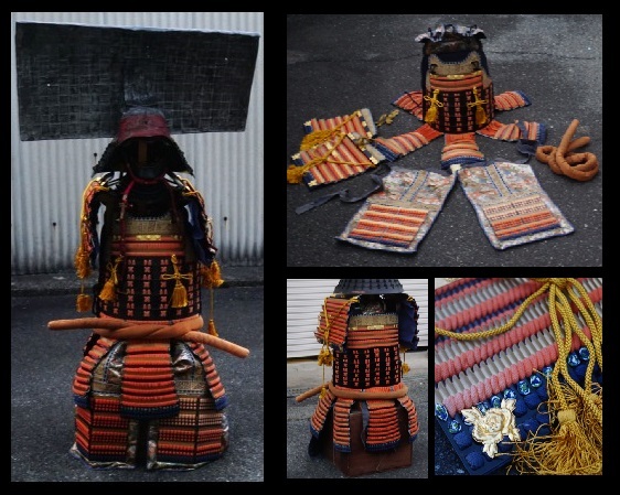 鎧兜甲冑大鎧時代物武具甲冑等身大鎧兜武者武将等身大鎧兜