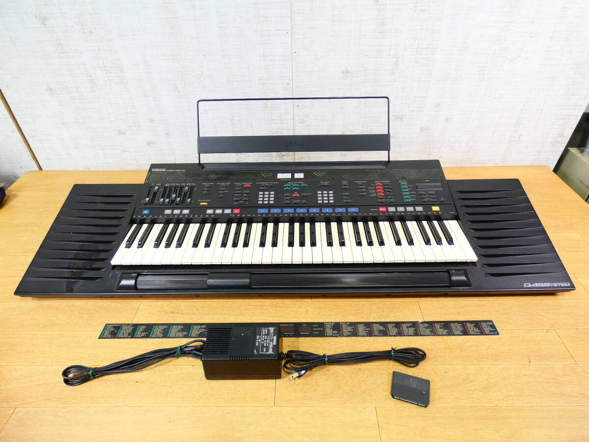 YAMAHA ヤマハ PSR-4500 シンセサイザー 動作現状品（中古】≪楽器 