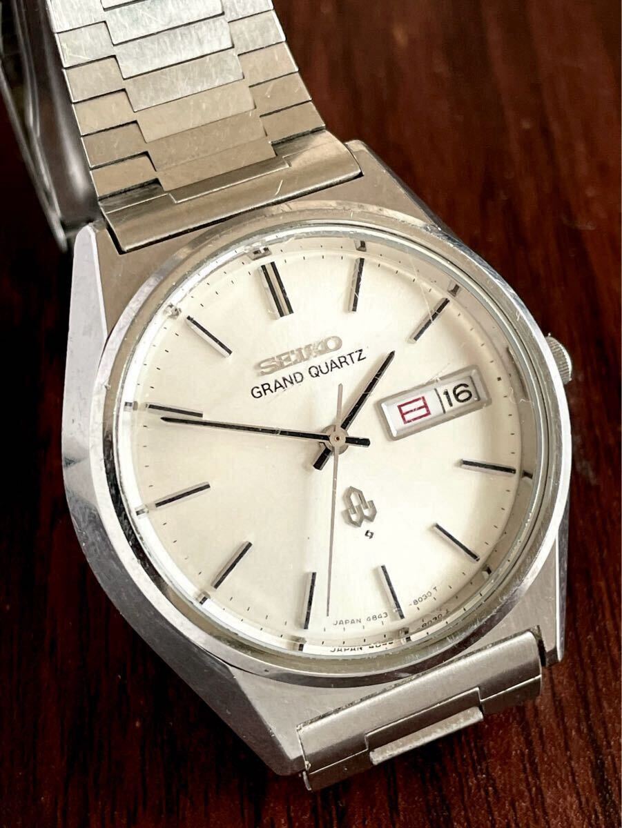 SEIKO　セイコー　グランドクオーツ　9940-7020　純正ブレス　GQ Seiko Grand Quartz 9940-7020 - King Collector