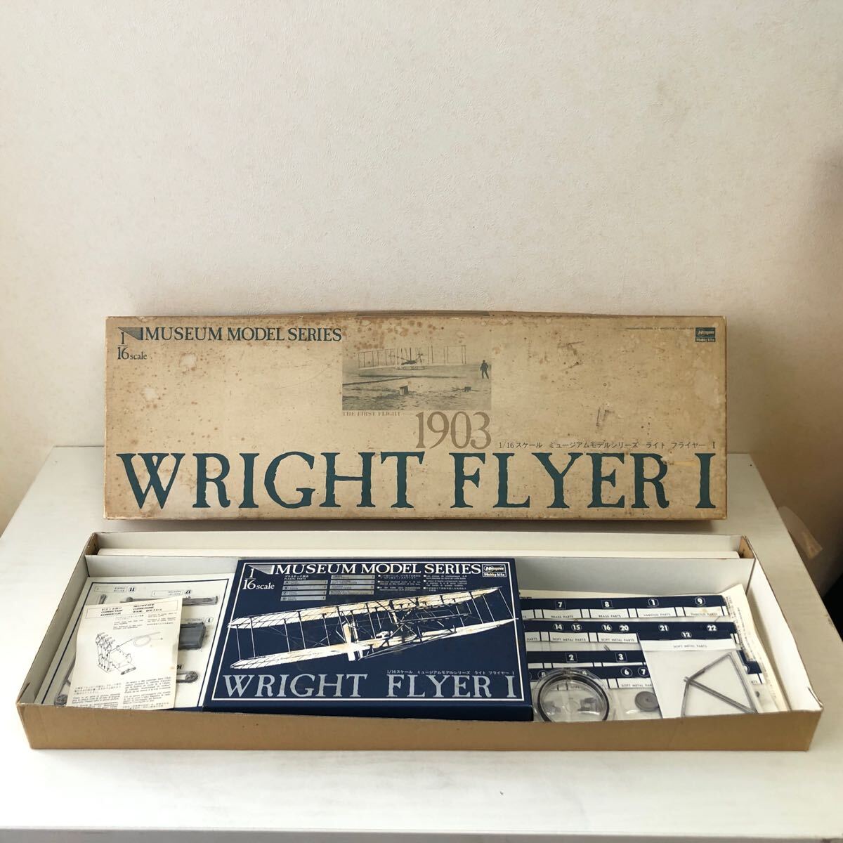 ハセガワ 1/16スケール ミュージアムモデル ライトフライヤー1 （やや  