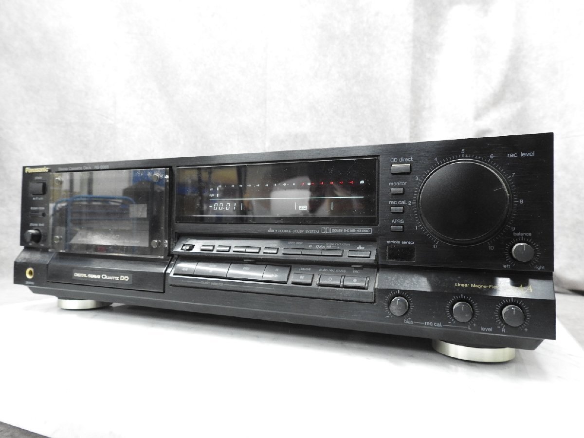Panasonic コンパクトカセットデッキ DCCデッキ RS-DC10 Panasonic RS-DC10 « DCC Museum