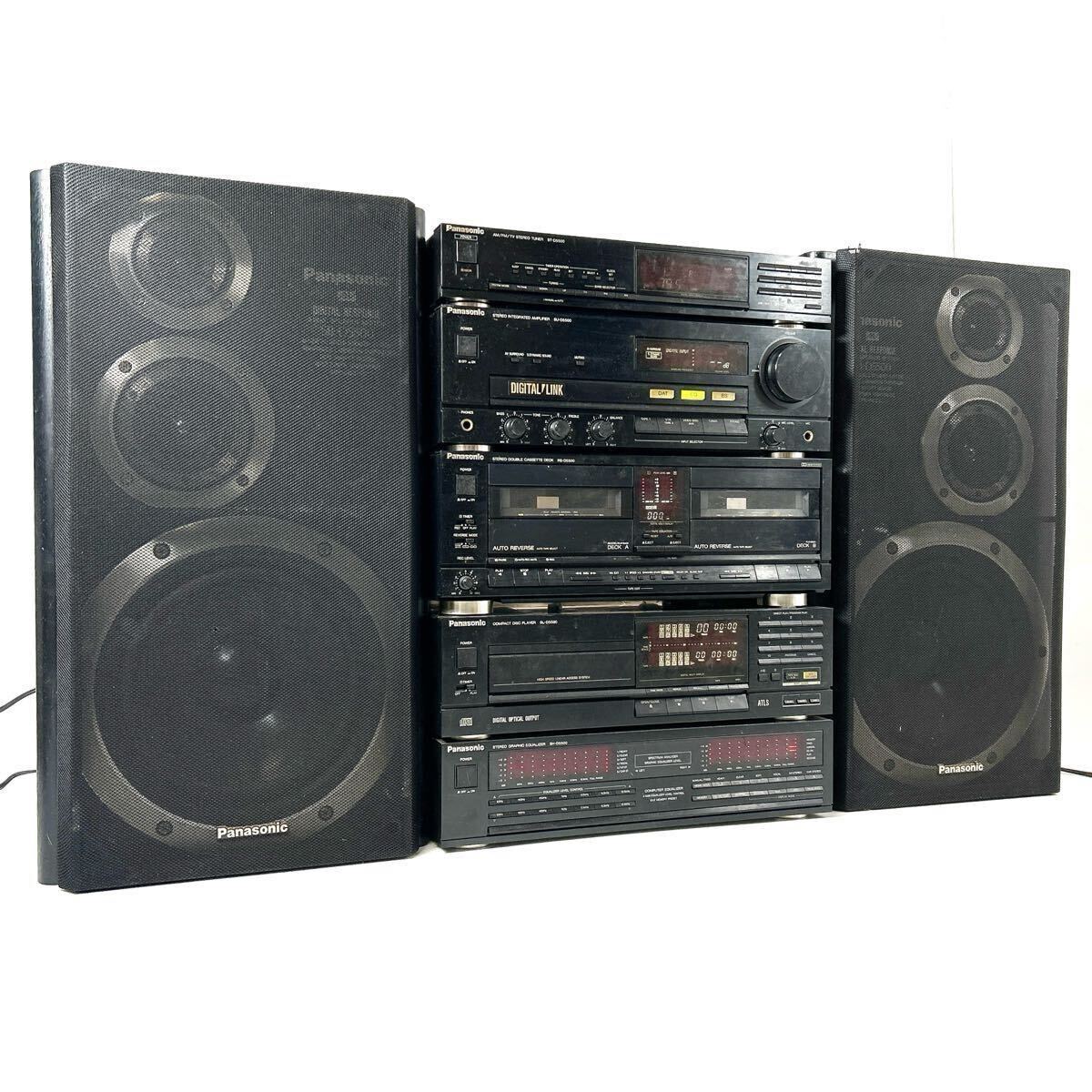 Panasonic パナソニック SC-CH510G CDステレオシステム Panasonic パナソニック SC-CH510G CDカセットステレオ高音質