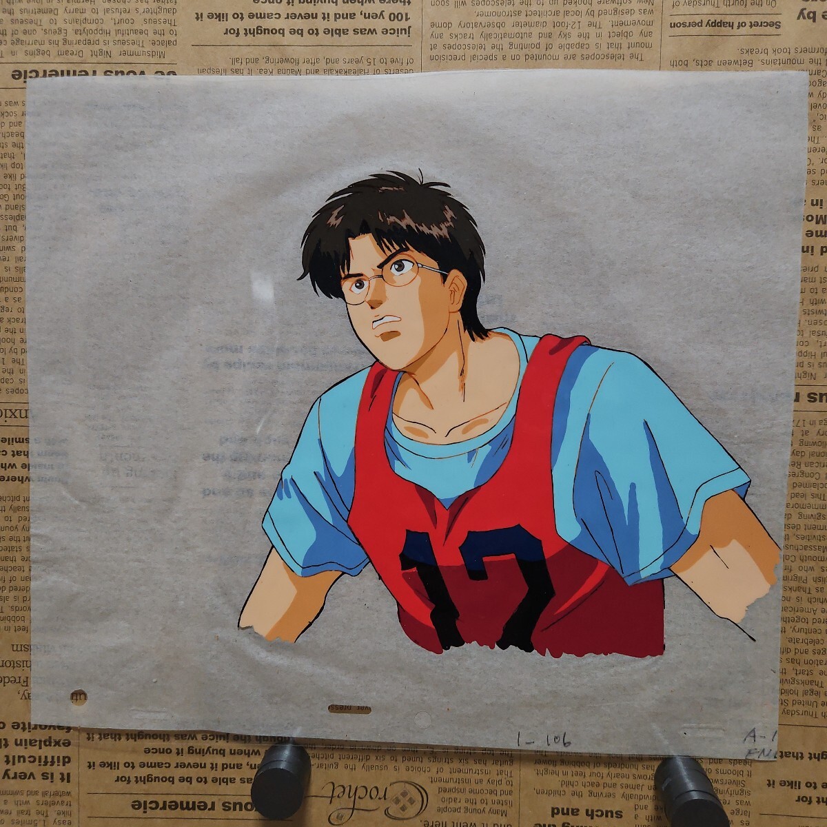 スラムダンク (Slam Dunk) セル画 動画 赤木晴子 Cel Genga Yahoo!オークション - スラムダンク セル画&原画 2枚セット 赤木