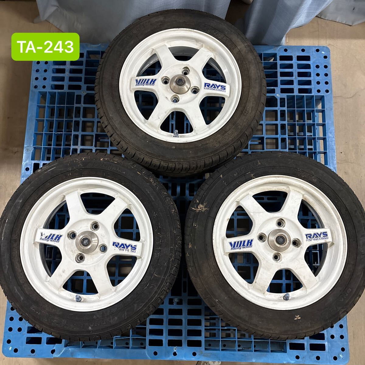 ワタナベアルミホイール14インチ6j 114.3 インセット