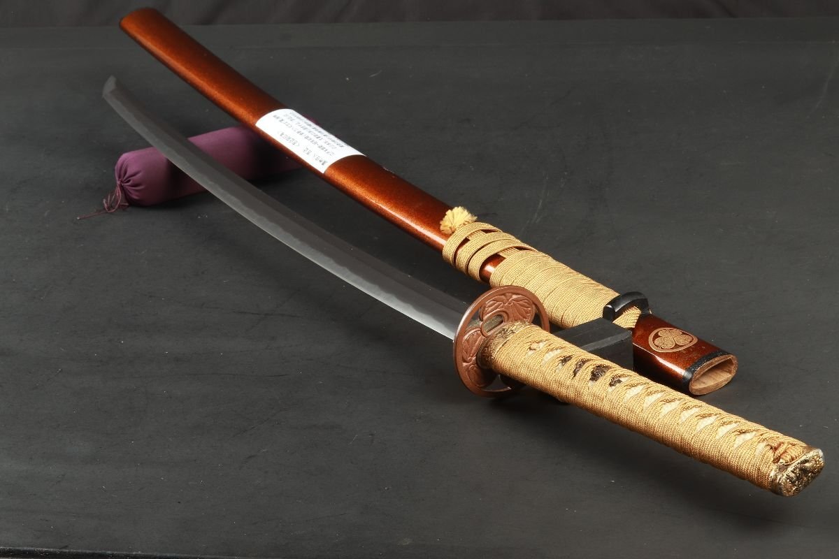 矢じり 刀装具 時代物 9本セット インテリア 刀装具 脇差拵え 中間差し 素赤金具一式 江戸時代