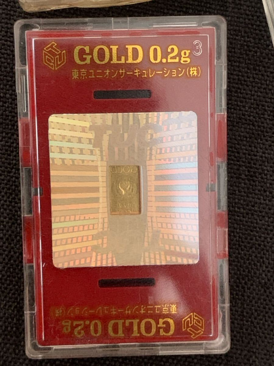 TUC 東京ユニオンサーキュレーション 純金 三菱マテリアル 東京