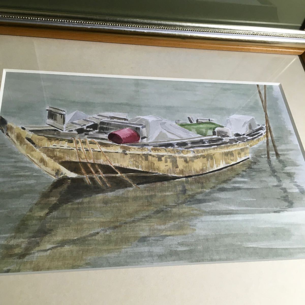 「真作」橋本博　人形画　静物画　油彩画　額装　サイン有り　F6号 橋本花 油彩額(洋画家(1905-83) 橋本八百二夫人 ) / 徳尾書店